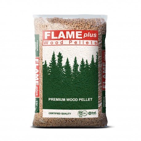 975kg Flame Plus EN+A1 BSL Certified wood pellets